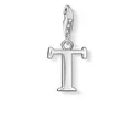 Produktbild: Damen Charm-Anhänger T Buchstabe Charm Club 925 Sterling Silber 0194-001-12