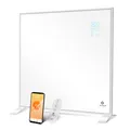 Produktbild: KESSER Infrarotheizung Energiesparend Infrarot Standgerät & Wandmontage Elektroheizung mit Fernbedienung Thermostat & App-Steuerung Elektrisch Heizpaneel Heizung Konvektor Standfüße