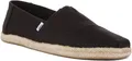 Produktbild: TOMS Alpargata Seil Elastisch Gore Espadrillen Schwarze Herren UK 7 - 12