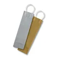 Produktbild: folia 21600 - Papiertüten für Flaschen, Geschenktüten, 6 Stück, ca. 10 x 10 x 36 cm, weiß - zum Basteln, Verzieren und Verschenken
