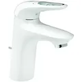 Produktbild: Grohe Eurostyle Einhand-Waschtischbatterie, S-Size, Ausladung 110mm, Zugstangen-Ablaufgarnitur, offener Hebelgriff, 33558LS3, Farbe: Moon White