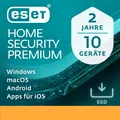 Produktbild: ESET Home Security Premium 2026  10 Geräte 2 Jahre Sofort per Email