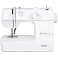 Produktbild: MEDION Nähmaschine SM70 (70 Watt, 12 verschiedene Stichmuster, LED Nählicht, einstellbare Stichlänge, Rückwärtstaste, Fadenschneider, MD11179)...