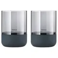 Produktbild: blomus Windlicht Calma 2tlg. Stein, Marmor, Granit Grau Dunkelgrau