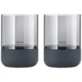 Produktbild: Blomus Windlicht Set 2 Stück -CALMA- Steel Grey