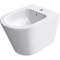 Produktbild: Hänge-bidet D108 Weiß 48,5x36x36cm Aus Keramik 1-hahnloch Schmutzabweisende Oberfläche - Mai&mai