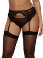 Produktbild: Gossard Damen Superboost Lace Suspender Gürtel, Schwarz (Black), (Herstellergröße: Small)