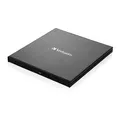 Produktbild: verbatim Slimline externer Blu-ray-Brenner schwarz