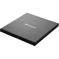 Produktbild: Verbatim External Slimline Blu-ray Brenner Extern Retail Schwarz