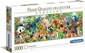 Produktbild: Clementoni 39517 Wildlife – Puzzle 1000 Teile, Panorama Puzzle, Geschicklichkeitsspiel für die ganze Familie, Erwachsenenpuzzle ab 14 Jahren