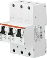 Produktbild: Abb Stotz-Kontakt S751/3DR-E 35 sel. Haupt-LS SHU E-Char.,25kA,35A,3x1P S751/3DR-E35