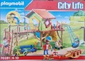 Produktbild: PLAYMOBIL 70281 City Life Abenteuerspielplatz mit Kletterwand  Reifenschaukel