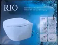 Produktbild: Wand WC RIO mit Beschichtung + WC Sitz mit Absenkautomatic