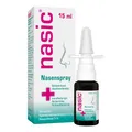 Produktbild: nasic® Nasenspray mit 2-in-1-Effekt | Bei Schnupfen | 15 ml | Befreit die Nase und fördert ihre Wundheilung mit Xylometazolin & Dexpanthenol, Schnupfenspray für Erwachsene & Schulkinder