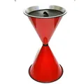 Produktbild: Standaschenbecher Diabola 71x40cm rot SZAGATO Made in Germany Aschenbecher für draußen mit Deckel Standaschenbecher Stand Aschenbecher outdoor