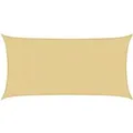 Produktbild: vidaXL Sonnensegel Sandfarbe 6x3 m 100% Polyester Oxford 4000573