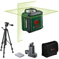 Produktbild: Bosch Kreuzlinienlaser UniversalLevel 360, 1x 360°, grüner Laser,selbstnivellierend, Stativ, Halterung