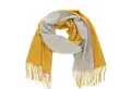 Produktbild: Antonio Strickschal Antonio Damen Schal soft Cashmera gelb/grau