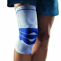 Produktbild: BAUERFEIND GenuTrain Kniebandage – atmungsaktive Strick-Kompressions-Kniebandage zur Linderung von Schmerzen und Schwellungen durch Arthritis, ACL-Verletzungen, Miniskusriss, maschinenwaschbare