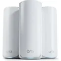 Produktbild: ORBI RBE773-100EUS  WIFI 7 MESH Zusatzsatellit 3er Set, Mesh Access Point (weiß, Tri-Band WiFi 7) - Weiß