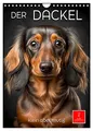 Produktbild: Der Dackel - klein aber mutig (Wandkalender 2026 DIN A4 hoch), CALVENDO Monatskalender: Der Dackel - ein Hund mit ausgeprägtem Charakter (CALVENDO Tiere)