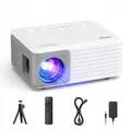 Produktbild: AKIYO O1 Full HD 1080p Projektor mit Stativ, kompatibel mit Smartphones