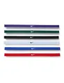 Produktbild: Nike Herren Flex Classic Headbands 6er Pack Stirnbänder Running Fitness Training Sport Haarband Set rutschfest elastisch, Game Royal/University Red/White, One Size