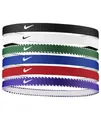 Produktbild: Nike Flex Classic Headbands 6 Stück elastische Haarbänder Sport Game Royal (6 Stück)