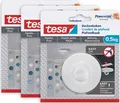 Produktbild: tesa Deckenhaken Klebelösung - 3er-Pack - Powerstrips Ceiling Hook 0,5 kg Tragkraft Klebehaken + Klebenagel