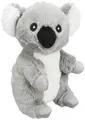 Produktbild: TRIXIE Koala Hundespielzeug Be Eco Elly aus recyceltem Plüsch - umweltfreundliches Stofftier für nachhaltiges Spielen - weicher Plüschkoala in grau, 21cm - Kuscheltier aus Recycling-Material - 34880