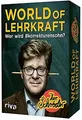 Produktbild: World of Lehrkraft – Das Kartenspiel Wer wird #korrektur... | Buch | Zustand gut