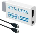 Produktbild: Mcbazel Wii HDMI Adapter + 1,5m HDMI Kabel 1080P Wii Konsole Monitor HDTV Audio