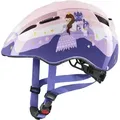 Produktbild: uvex Kid 2 - Leichter Fahrradhelm für Kinder - individuelle Größenanpassung - erweiterbar mit LED-Licht - Princess - 46-52 cm - Aqua
