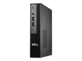 Produktbild: Dell Pro Micro Plus QBM1250 - Micro - Core Ultra 5 235 / 3.4 GHz - RAM 16 GB - SSD 512 GB - NVMe, TLC - Intel Graphics - 1GbE, Bluetooth, Wi-Fi 6E - WLAN: Bluetooth, 802.11a/b/g/n/ac/ax (Wi-Fi 6E) (D6GXR)