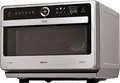 Produktbild: Bauknecht Jet Chef MW 179 IN Edelstahl 5in1-Multifunktionsmikrowelle/ 1000 W/ 33 L Garraum/Heißluft 1500 Watt/ Quartz Grill 1200 W/DualCrisp/ Dampfgaren/Schmelz- und Schnellauftau-Funktion