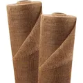 Produktbild: Aquagart - 5m x 1m Jutegewebe 105g/m2 Jutematte Gartenjute Jute Stoff Sackleinen Juteband