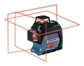 Produktbild: Bosch Professional Linienlaser GLL 3-80 mit 4 x 1,5 V-LR6-Batterie & Schutztasche - im Handwerkerkoffer - 0601063S00
