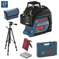 Produktbild: BOSCH Linienlaser Baulaser GLL 3-80  Stativ BT150 im Koffer 3 x 360° Linien