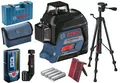 Produktbild: BOSCH Linienlaser Kreuzlinenlaser GLL 3-80 Stativ 184cm Laserempfänger LR7 - NEU