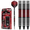 Produktbild: WINMAU Joe Cullen 22 Gramm Softip Profi Wolfram Dartpfeile Set mit Flights und Schäfte