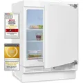 Produktbild: Exquisit Unterbau Vollraumkühlschrank UKS140-V-FE-010E | Nutzinhalt: 138 L | Alarm | Schnellkühlen | Festtürmontage | Ohne Gefrierfach - Weiß