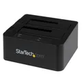 Produktbild: StarTech.com 2-fach USB 3.0 eSATA Festplatten Dockingstation mit UASP
