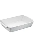 Produktbild: Küchenprofi Gratinform rechteckig 40 cm BURGUND, 4.6 Liter, Hartporzellan, Weiß