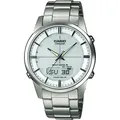 Produktbild: Casio Funkuhr Titan Analog-Digital Datum Solar Armbanduhr LCW-M170TD-7AER - Silber/Weiß