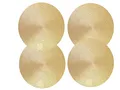 Produktbild: CONCORD HOME & INTERIOR 4 x Platzsets Gold | Tischsets Untersetzer Platzdeckchen Tischset | 38 cm