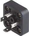 Produktbild: Hirschmann Gerätestecker GMD-Serie Schwarz GSA-U 3000 N LO Pole:3 + PE 933 379-100-1 Inhalt