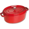 Produktbild: STAUB  CASSERUOLA OVALE GHISA 29cm Rosso Ciliegio - Rot