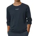 Produktbild: Marc O´Polo Men's Mix&Match Round Neck LS Pajama Top, Navy, Medium