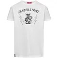 Produktbild: Derbe Print-Shirt Zander Strike Herren T-Shirt (1-tlg) weiß M (48/50)