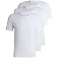 Produktbild: BOSS T-Shirt Rundhals BOSS ONE (Packung, 3-tlg., 3er-Pack) mit dezentem BOSS Logo-Print weiß M (48)